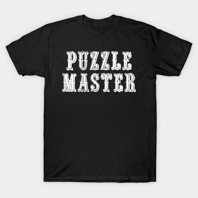 Puzzle Master T-Shirt by swagmaven